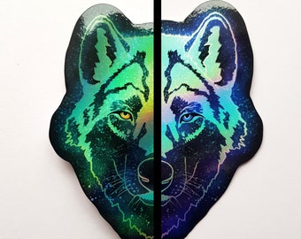 Wolf Sticker Car Stickers Wolf Decal Animal Sticker Howling Wolf Sticker Car Stickers Wolf Decal Animal Sticker Howling
