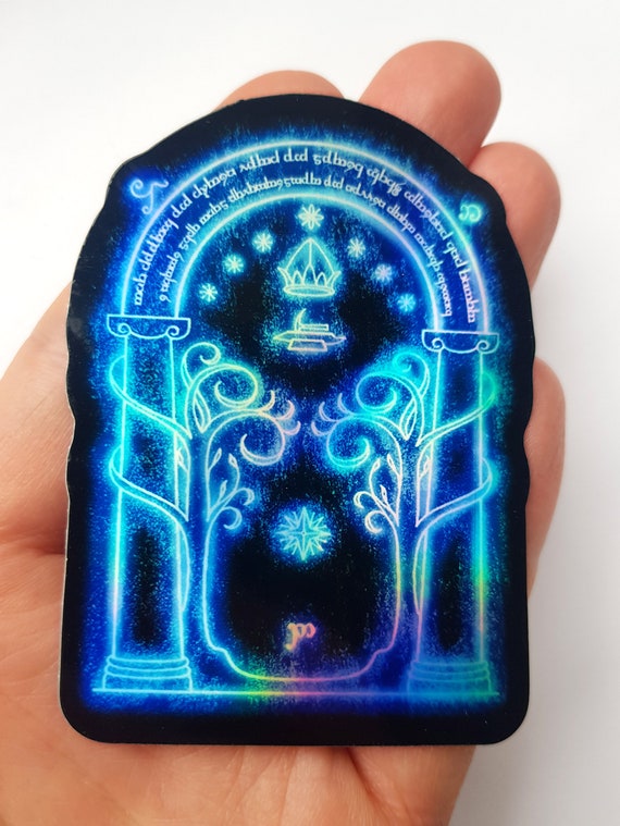 Show Me the Door holographic stickers