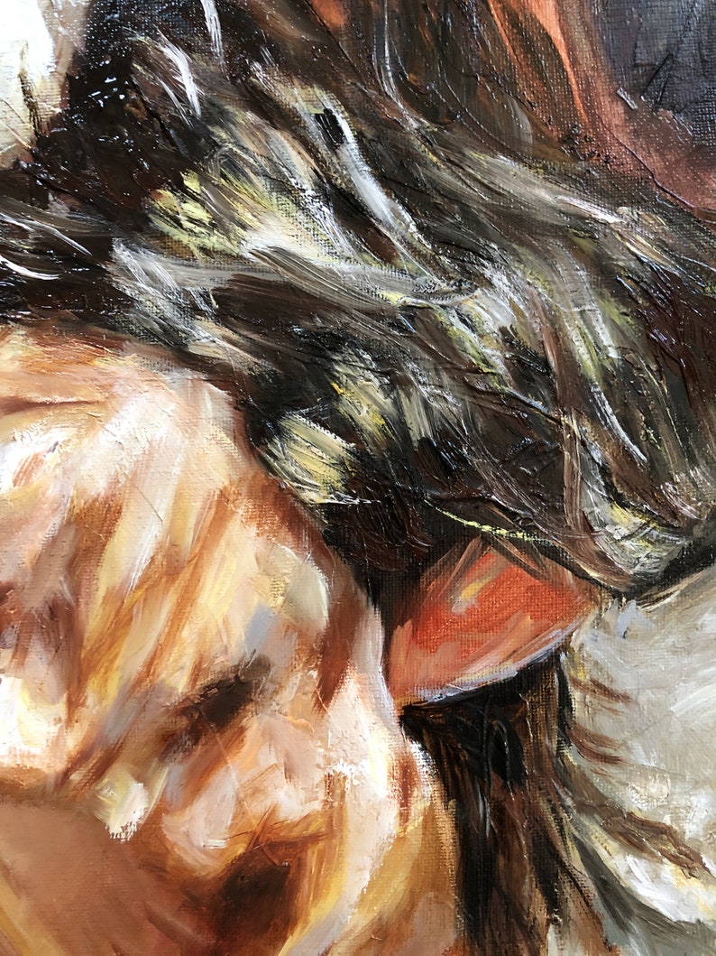 Nackte Malerei nackte Frau original Kunst erotische