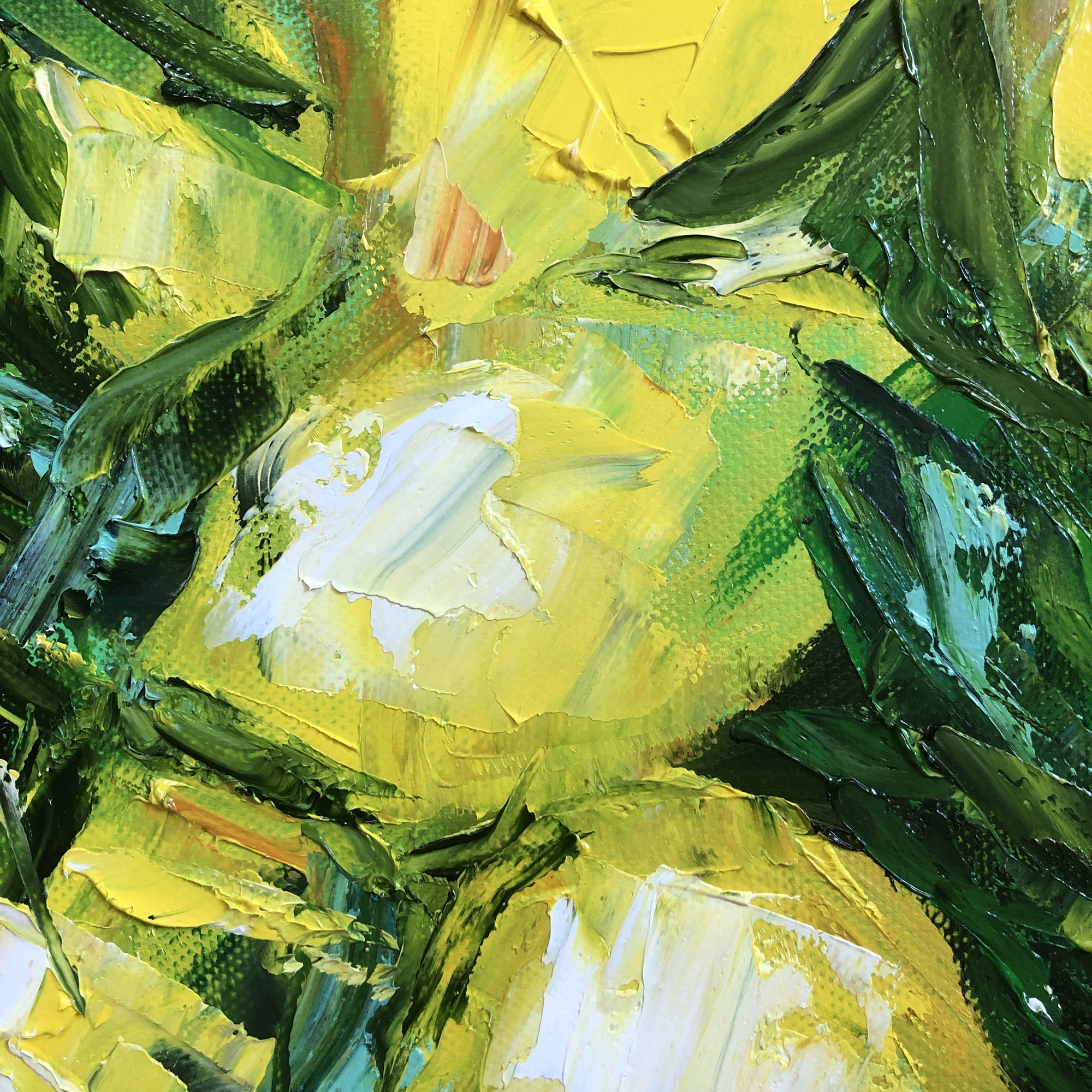 Lemon painting original art Kitchen art Fruits Painting lemon | Etsy