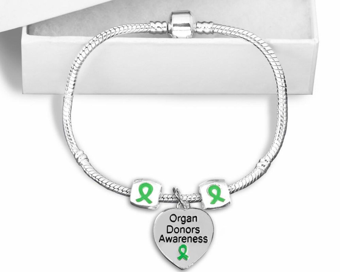 Organ Donors Snake Chain Bracelet Etsy