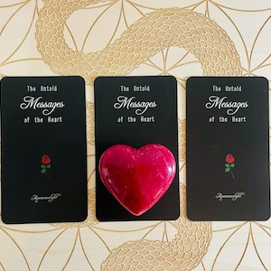 Untold Messages of the Heart Oracle & Tarot Audio READING
