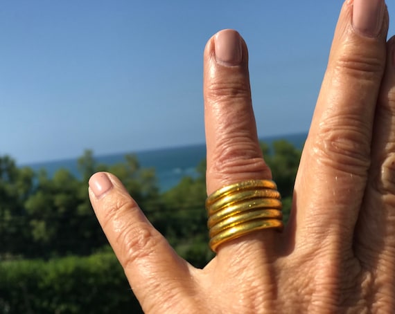 Good quality shop gold rings