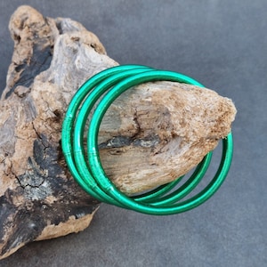 Groene boeddhistische armband groot model MANTRA amulet collectie van Asiantoutim