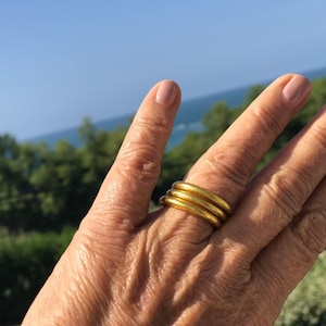 3 Original Buddhist Temple Rings, Bangle, Kumlai, Amulet Premium Quality by Asiantoutim.
