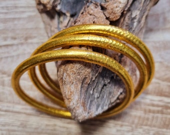 3 or 5 Large Golden Buddhist Rings Traditional Classic Collection Premium Quality
