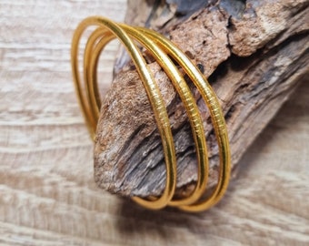 Fine Golden Mantra Fine Buddhist Bangles Mantra Collection Premium Quality by Asiantoutim