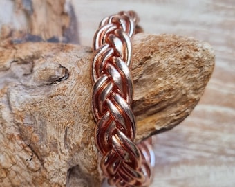 Double Champagne Braid Buddhist Bangle Amulet by Asiantoutim Premium Quality