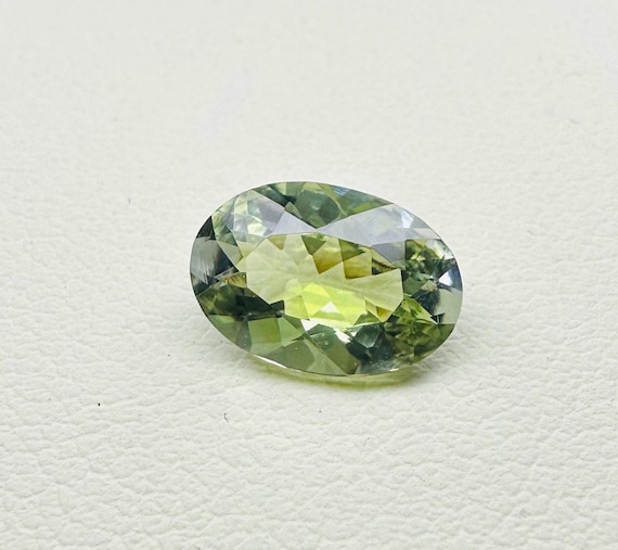 Unheated Green Tanzanite Gemstone: Natural Collector's