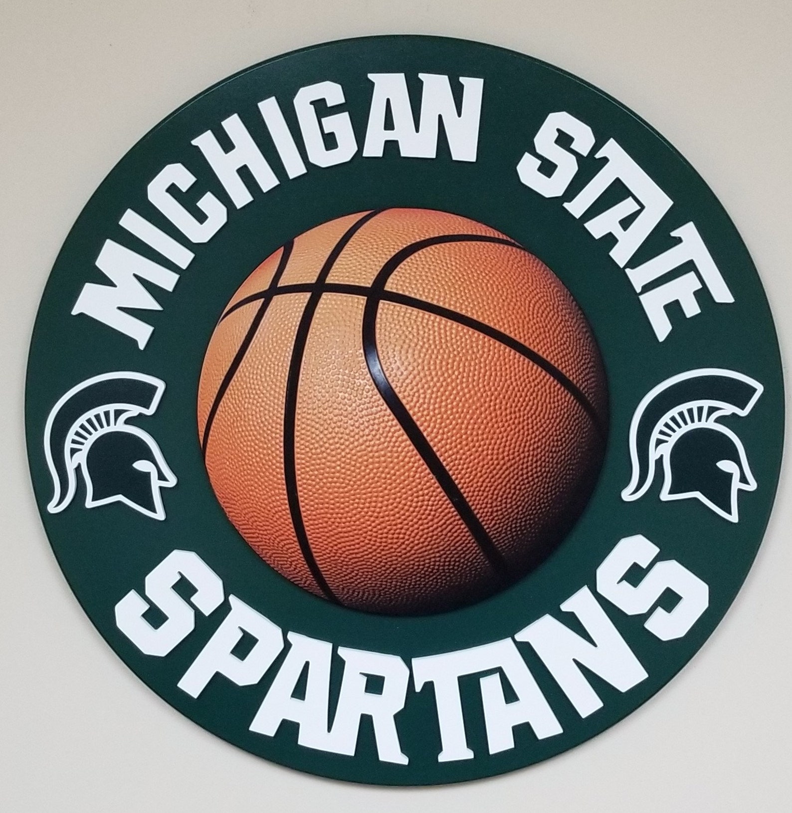24 Michigan State University Basketball Seal Etsy