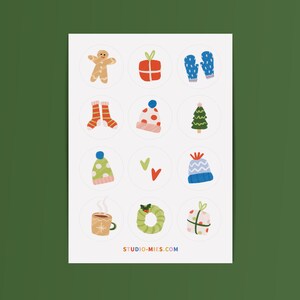 Kerststickers