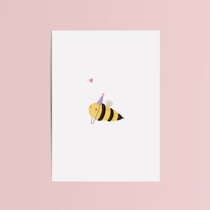Kaart Jippie de pippie! | Wenskaart gefeliciteerd | Ansichtkaart felicitatie | Illustratie bij | Handgetekende print | Verjaardagskaart