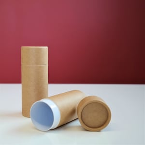 Eco-Friendly Kraft Papier 40g Deodorant Tube (100 stuks)