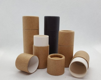 20pcs Kraft Paper Lip Balm Tube (7g)