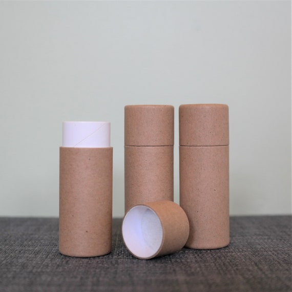 100pcs Kraft Paper Lip Balm Tube 15g Etsy