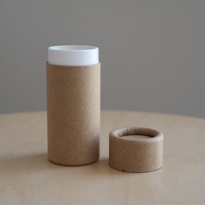 20 unidades de tubo desodorante de papel Kraft (75g)
