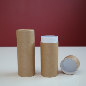50 Stück Kraftpapier Deodorant Tube (75g)