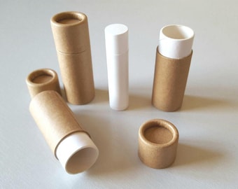 1,200pcs Kraft Paper Lip Balm Tube (15g)