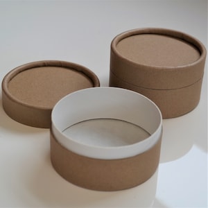 10 tarros de papel Kraft (100 g)