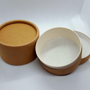 25 pots en papier kraft (100 g)
