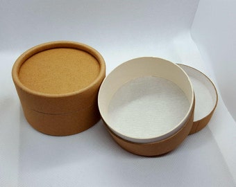 Eco-Friendly Kraft Paper 100g Jar (2 pcs)