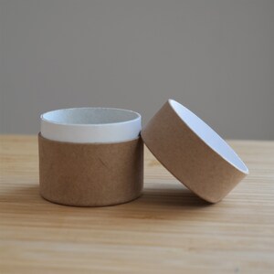 Frasco de papel Kraft 50 unidades (45g)