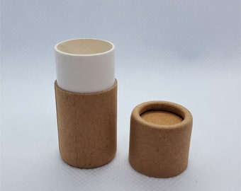 200pcs (7g) Kraft Paper Lip Balm Tube