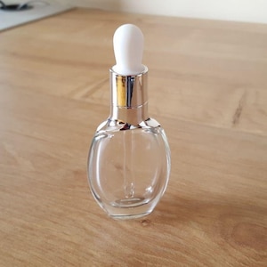 15ml Dropper Bottle with Silver Cap