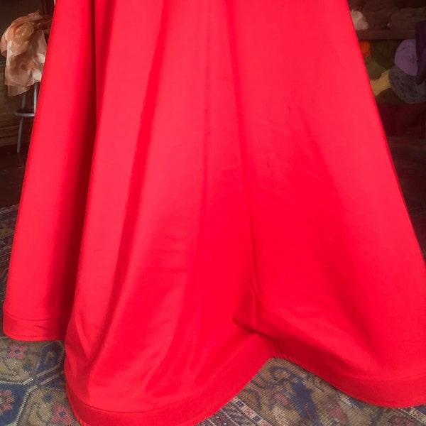 SUFI Whirling dervish Sema Red SKIRT Adjustable waist with  belt mevlana semazen rumi konya turkey mevlevi traditional light