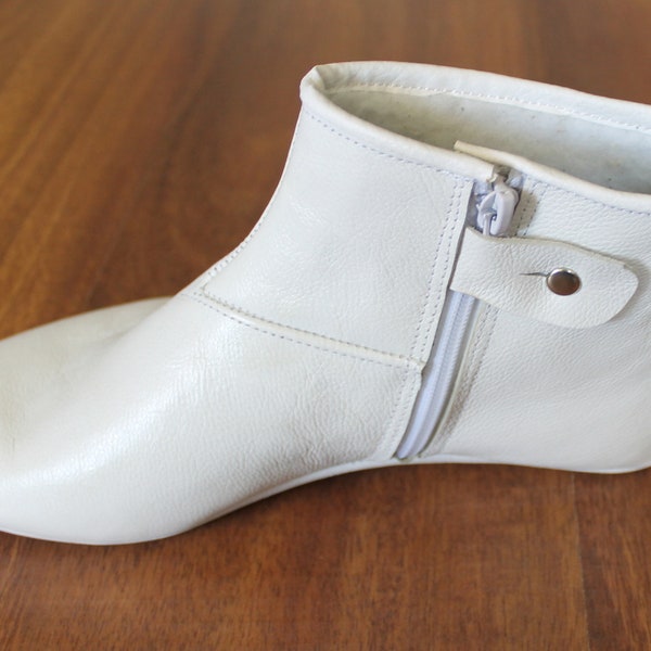 sufi shoes whirling dervish shoes handmade leather shoes leather boots medieval meditation shoes for Sema Konya Turkey mevlevi rumi white