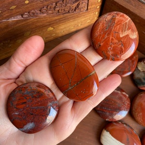 Aries Zodiac Stone - Red Jasper resonates with the dynamic Arian spirit.