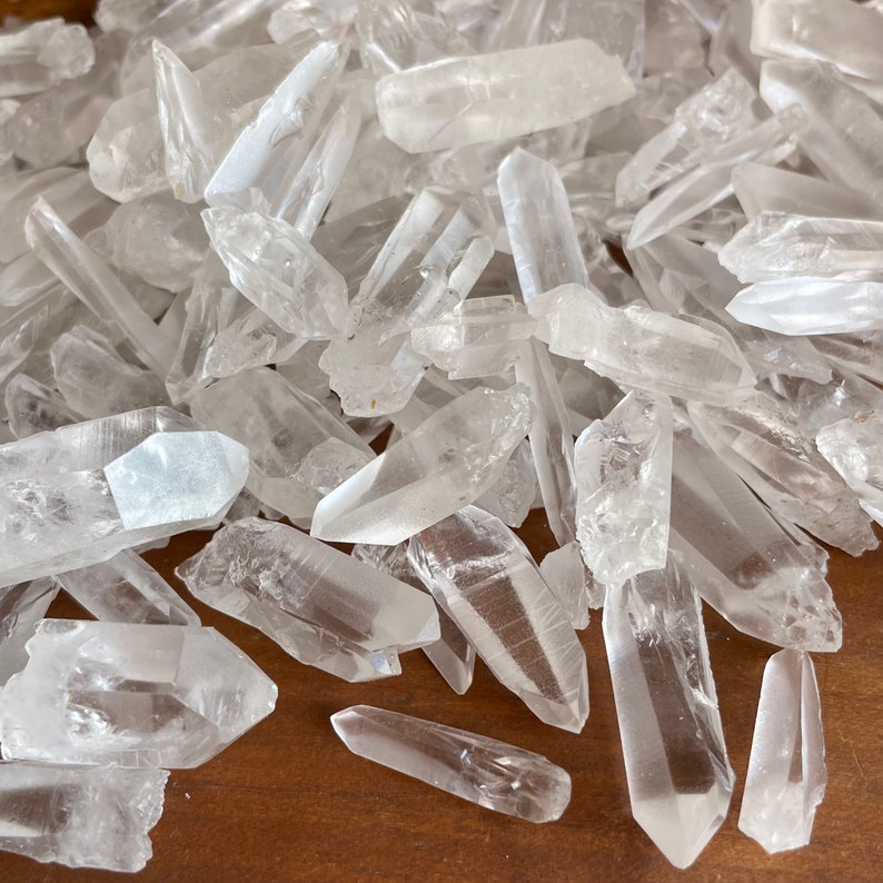 Brazilian Lemurian Seed Crystals, Clear Quartz Energies
