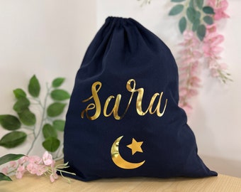 Personalised Eid Gift Sacks | Gift Bags for Eid | Gift Bags | Ramadan Gift Box Idea | Custom gift for chid | Personalized bags
