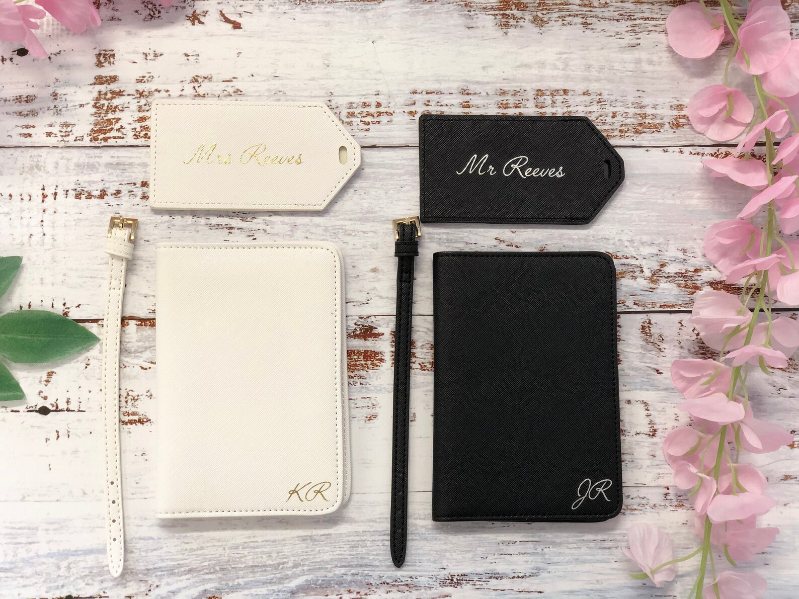 Personalised Travel Set Passport Holder & Luggage Tag Set Etsy