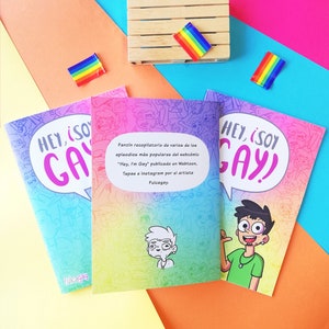 Fanzines Comics Magazines LGBT Queer Books Stapled / Hey, I'm Gay / LGBTQIA Glossary / LGBT Hobbies image 3