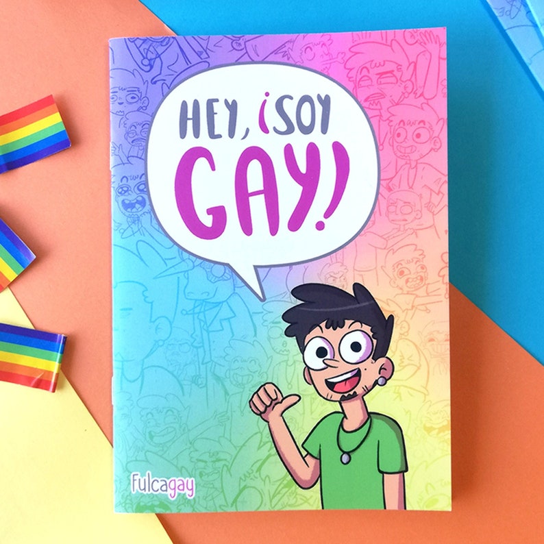 Fanzines Comics Magazines LGBT Queer Books Stapled / Hey, I'm Gay / LGBTQIA Glossary / LGBT Hobbies image 2