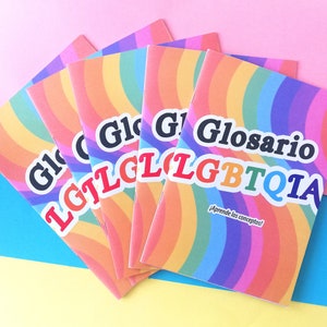 Fanzines Comics Magazines LGBT Queer Books Stapled / Hey, I'm Gay / LGBTQIA Glossary / LGBT Hobbies image 6