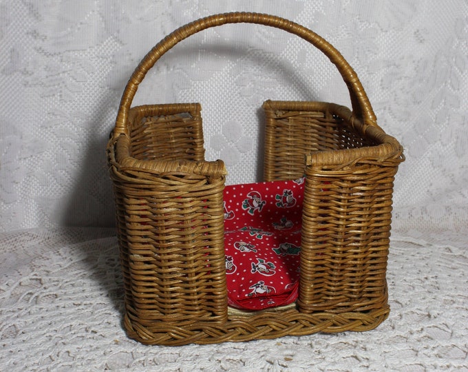 Wicker Napkin Holder Basket Etsy
