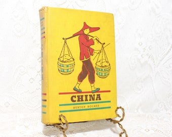 RARE Vintage Book " China " by Burton Holmes 1940