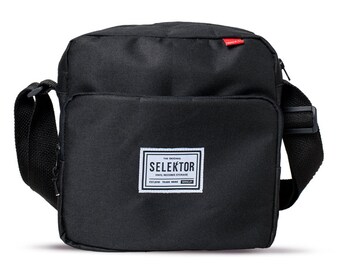 Selektor 7" DJ Record Bag - Black