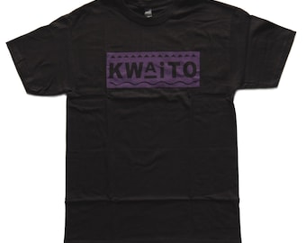 Kwaito T-shirt jaren 90 Zuid-Afrika housemuziek Amapiano - zwart