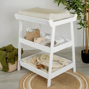Handcrafted Baby Changing Table Nursery furniture organizer