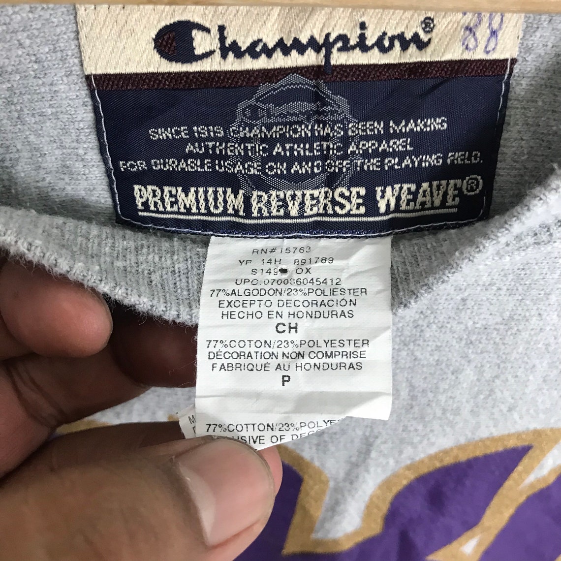 CHAMPION Premium Reverse Weave North Kansas City High School | Etsy