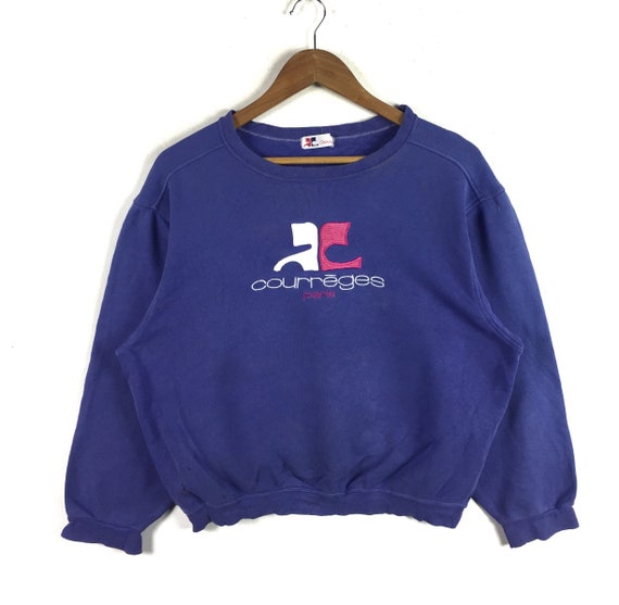 COURREGES PARIS Multicolour Embroidery Spell Out B