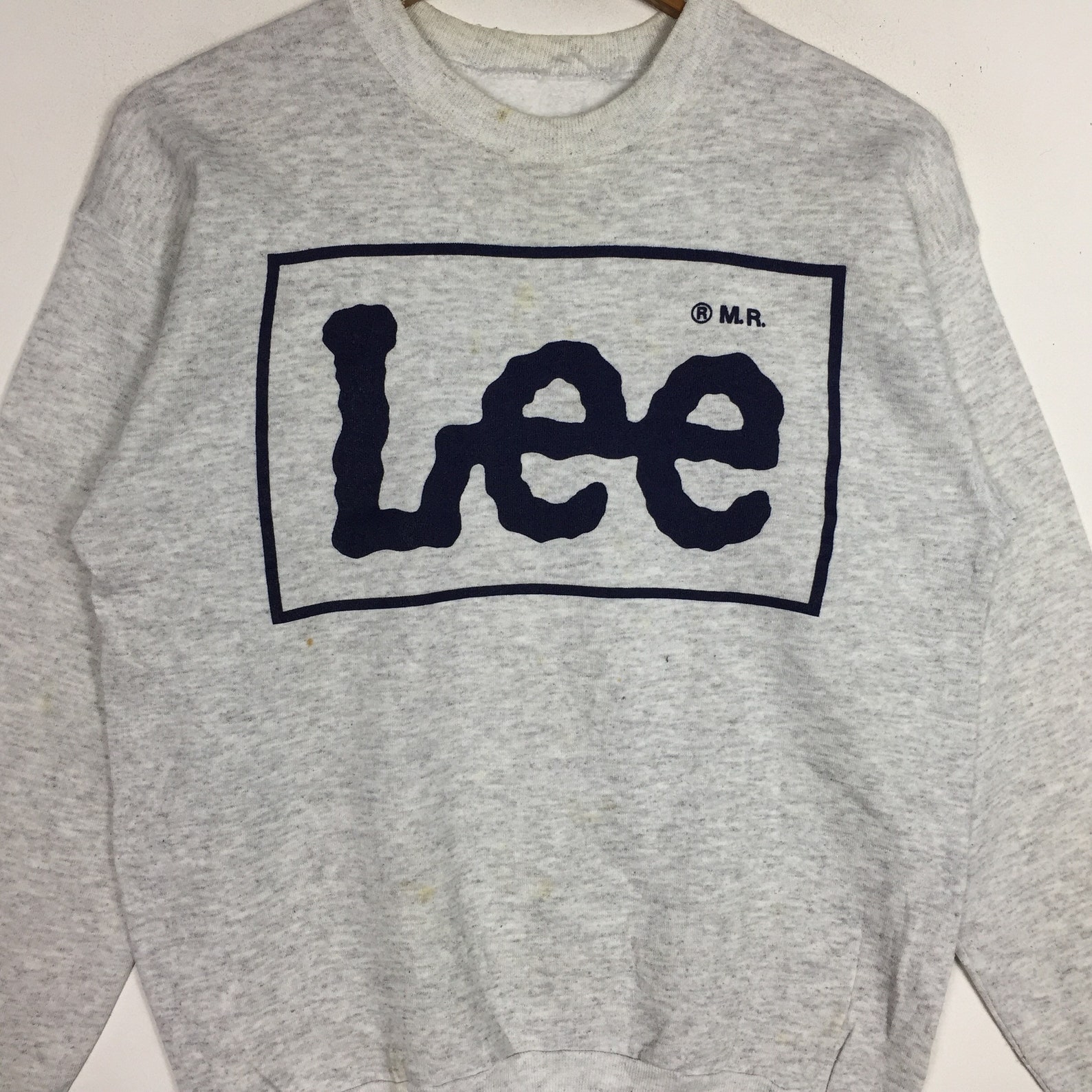 VINTAGE LEE Apparel Lee Sportwear Crew Neck Sweatshirt Printed Etsy