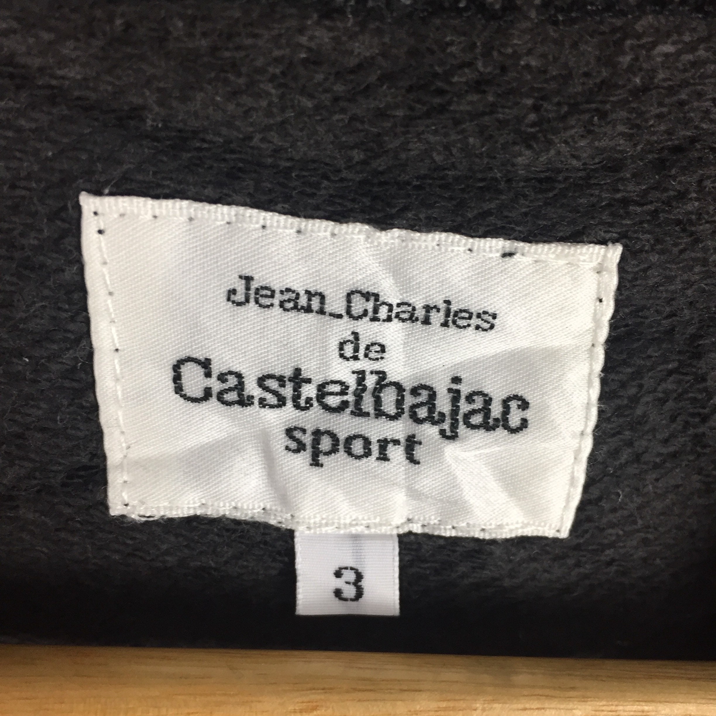 JEAN CHARLES De Castelbajac Sport Embroidery Big Logo | Etsy