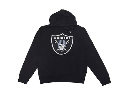 Rare!RAIDERS NFL TEAM Printed Big Logo Raiders Out
