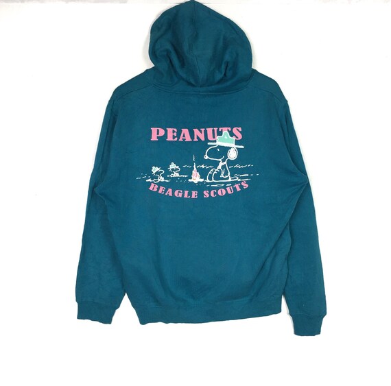 PEANUTS SNOOPY Printed Big Logo Snoopy Pullover Ho