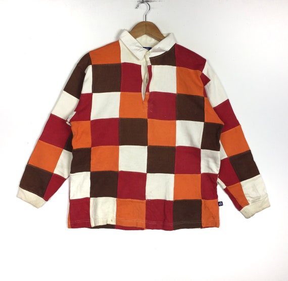 HANG TEN Embroidery Small Logo Hang Ten Patchwork