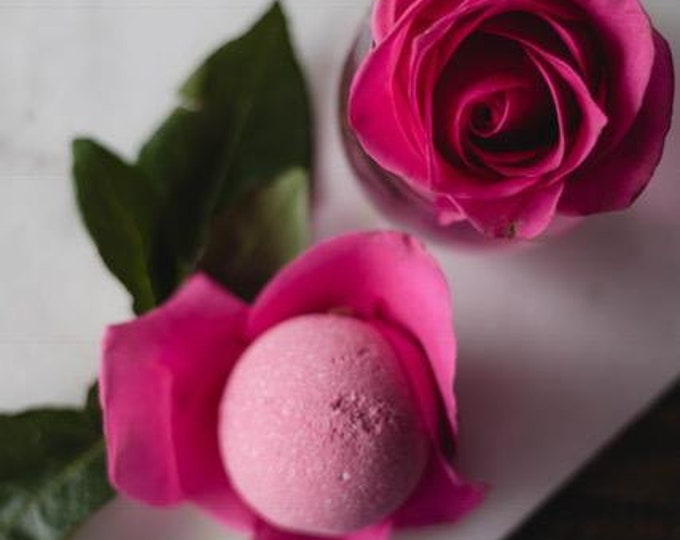 Pink Rose Badebombe